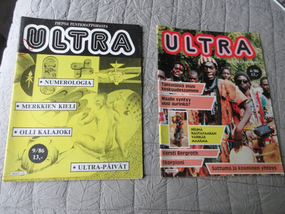 Ultra lehti 1986 2kpl.