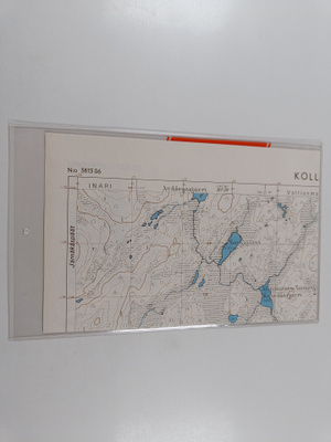 Topografinen kartta 1:20000, N:o 3813 06 : Kollumit