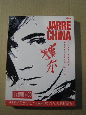 JEAN MICHAEL JARRE - Jarre In China ( 2 x dvd + cd )