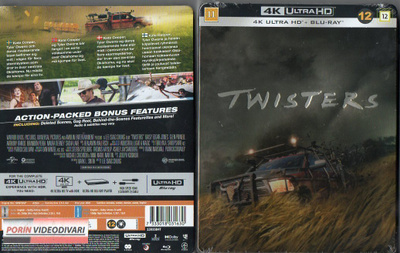 Twisters	(36 729)	UUSI	-FI-	BLUR+4K HD	Steelbox,	(2)		2024	4