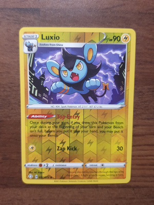 Pokemon Luxio 032/072 Reverse holo