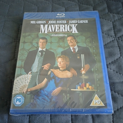 Maverick Blu-ray **muoveissa**