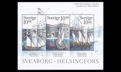 Ruotsi 2528-30hb ** Suomenlinna vihkolehti (2006)