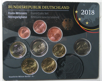 2018 Saksa BU setti A rahapaja Berlin