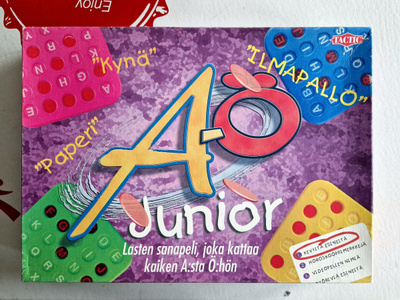 Ä-Ö Junior Lasten Sanapeli
