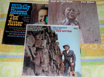 Tex Ritter, kuuden LP:n paketti