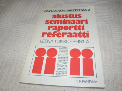 Leena Tuisku-Reinilä Alustus seminaari raportti referaatti