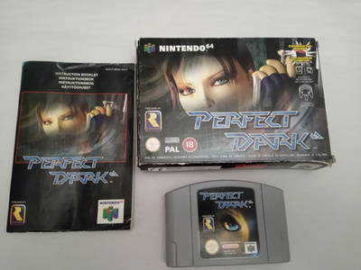 N64 Perfect Dark Cib