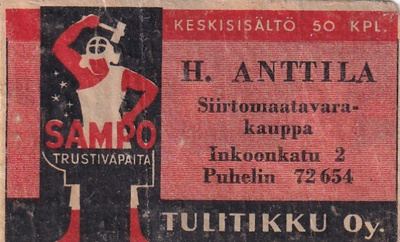 H. Anttila, Inkoonkatu 2   sk 2
