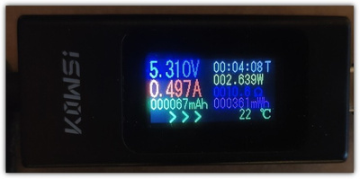 Uusi USB type-C -jännite- ja virtamittari #29993