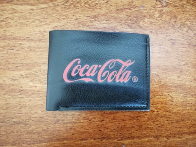 Coca-cola lompakko musta