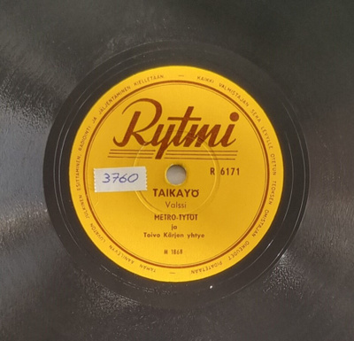 Savikiekko 1953 - Metro-Tytöt - Rytmi R 6171