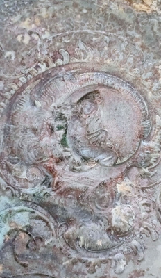 Antiikki Teräs Pöytä Venäjä 1800-luku