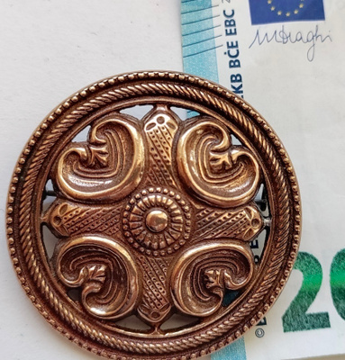 VANHA RIntakoru Kalevala-koru Pronssia