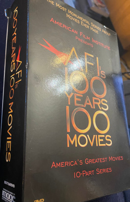 AFI 100 Years 100 Movies 3dvd