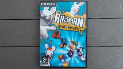 PC DVD: Rayman Raving Rabbids peli (2006)