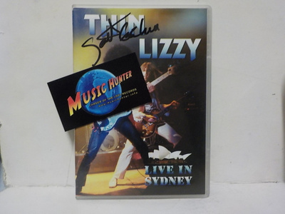THIN LIZZY - LIVE IN SYDNEY DVD + SIGNATURE SCOTT GORHAM