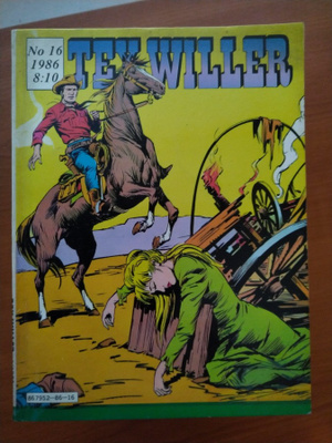 Tex Willer vuosikerta 1986 ( vajaa )