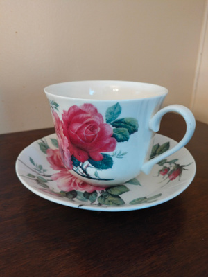 Teekuppi English Rose