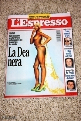 L´Espresso/ Novembre 1995 (Naomi Campbell)