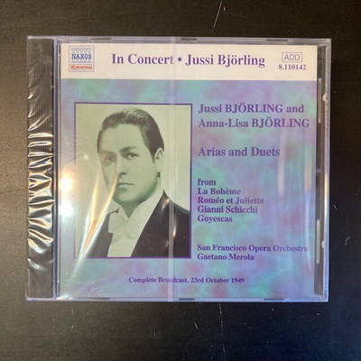 Jussi Björling - Arias And Duets CD (UUSI)
