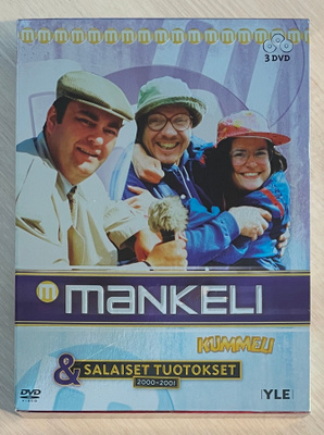 Mankeli & Salaiset tuotokset 2000 - 2001 (3DVD)