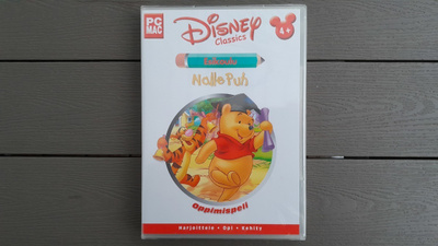 PC/MAC CD: Nalle Puh Esikoulu Oppimispeli (Disney 2000) UUSI