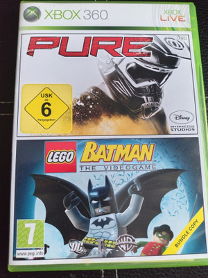 Xbox 360 Pure & Lego Batman The Videogame
