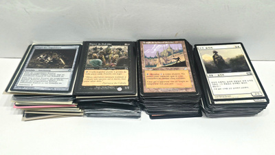 MTG - 369kpl common/uncommon käyttiskorttia (non-english)