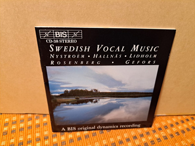 Swedish Vocal Music-Nystroem-Hallnäs etc CD