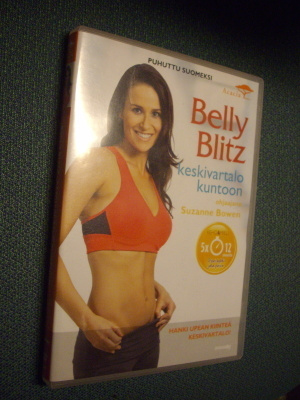 Belly Blitz - KESKIVARTALO KUNTOON DVD ( Sis.postikulut )