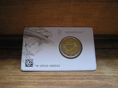 ITALIA 2e 2016 "Donatello" coincard