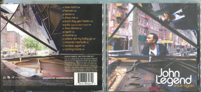 JOHN LEGEND . CD-LEVY . ONCE AGAIN