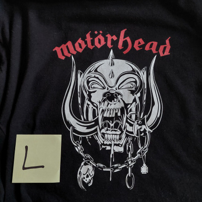 Bändipaita  Motörhead  pitkähihainen  koko  L