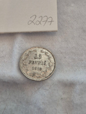 25 penniä 1910, Suomi