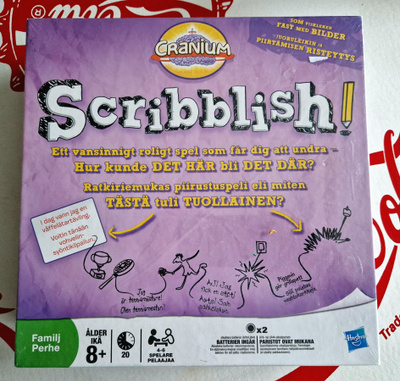 Cranium Cribblish Piirrustuspeli.  2011 UUSI MUOVEISSA