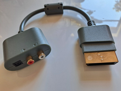 Xbox 360 RCA Audioadapteri