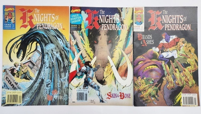 The Knights of the Pendragon 1-4 ( Marvel Comics)