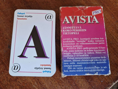 Avista Pro Pelikortit