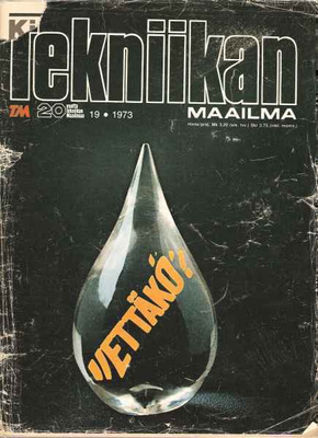 TM – Tekniikan Maailma 19 / 1973 - lehti (Harrikka FX 1200)