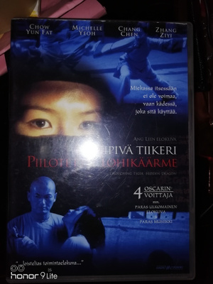 Hiipivä tiikeri piilotettu lohikäärme