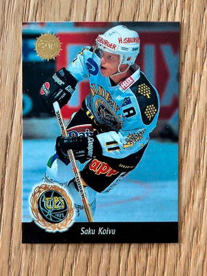 1994-95 Leaf Sisu #211 Saku Koivu jääkiekkokortti