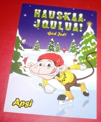 Apsi luistelee jouluna (K11)