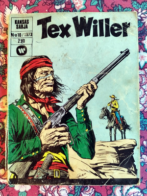 Tex Willer N:o 10 1973 Kansas-sarja