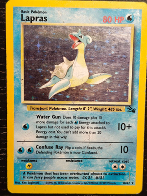 Lapras 10/62 Holo