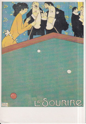 Le Billard mondain  by Paul Iribe  e110