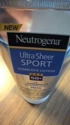 Neutrogena Ultra Sheer Sport Sunscreen Lotion - 100ml