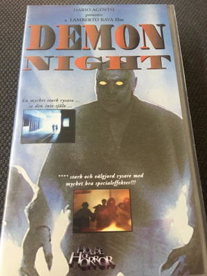 Demons (Demon Night) Lamberto Bava VHS
