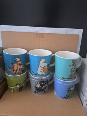Muumimukit uudenveroisia ja virheettömiä