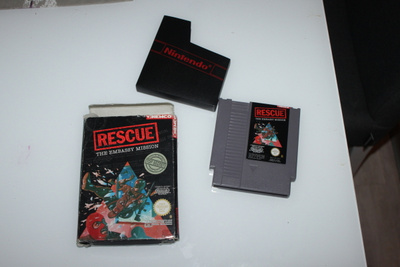Rescue the ambassy mission (NES, Boxed)